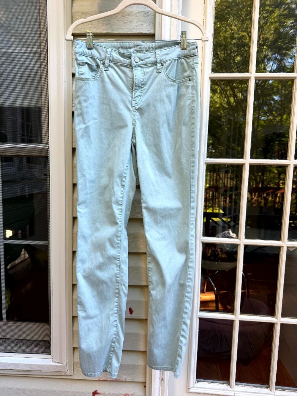 Chico's So Slimming Girlfriend Slim Leg Ankle Pants Size Chicos 0T /US 4T